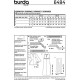 Tunic Top – Dress – Evening Dress – Trousers/Pants without Waistband Burda Sewing Pattern N°6484