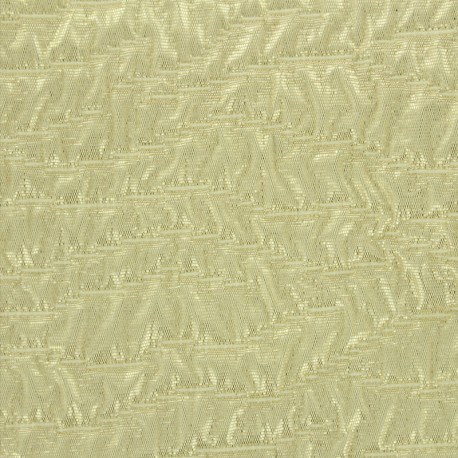 Tissu Jacquard irisé doré x 10cm