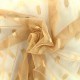 Tulle fabric Stella - beige x 10cm