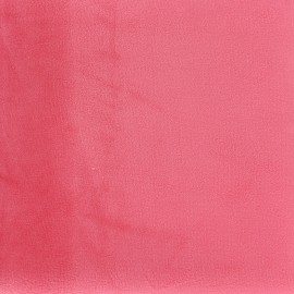 Brunei velvet fabric - crimson x 10cm