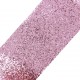 Glittery ribbon 10mm - petal pink x 50cm