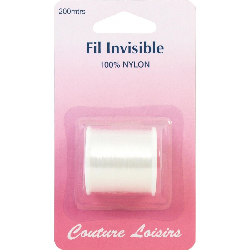 Clear invisible thread reel sewing hobbies Ma Petite Mercerie