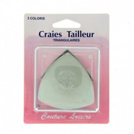 Chalk tailor triangular 3 color - sewing hobbies